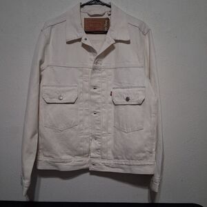 Levi's X Denim Tears Type ll Denim Trucker Jacket Ivory
